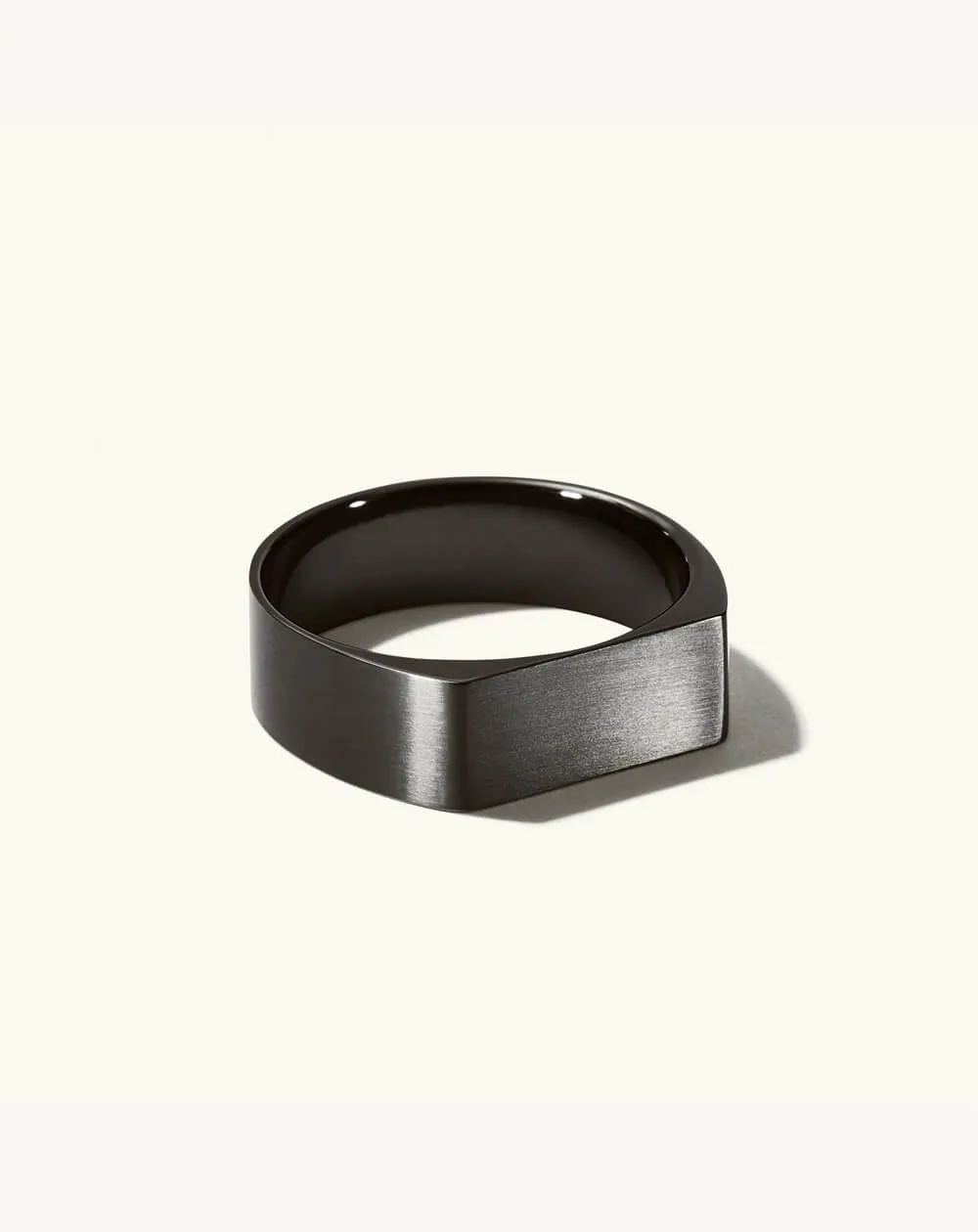 Slim Rectangular Signet Ring