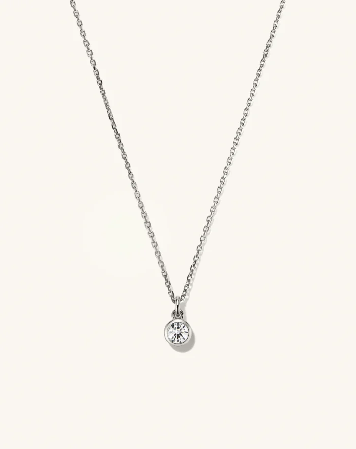 Birthstone Pendant Necklace