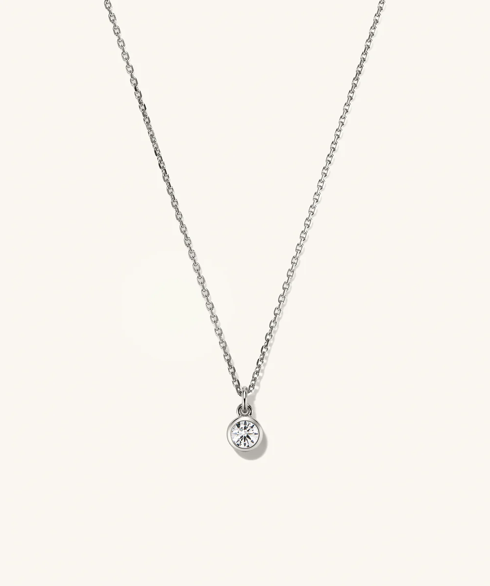 Birthstone Pendant Necklace