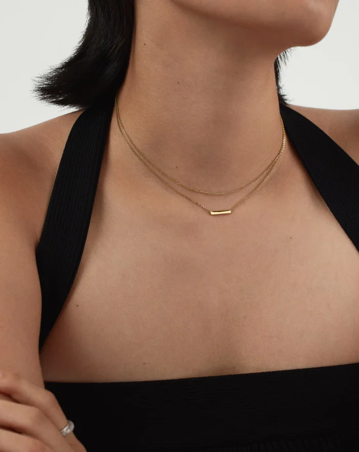 Layered Bar Necklace