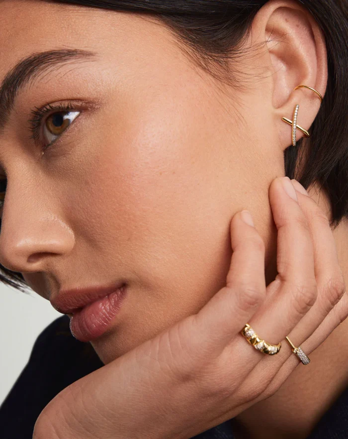 Pavé Diamond Oversized